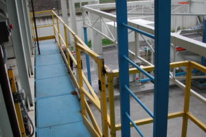 Permanent bolt-on guard rails