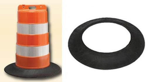 Impact resistant construction barrels