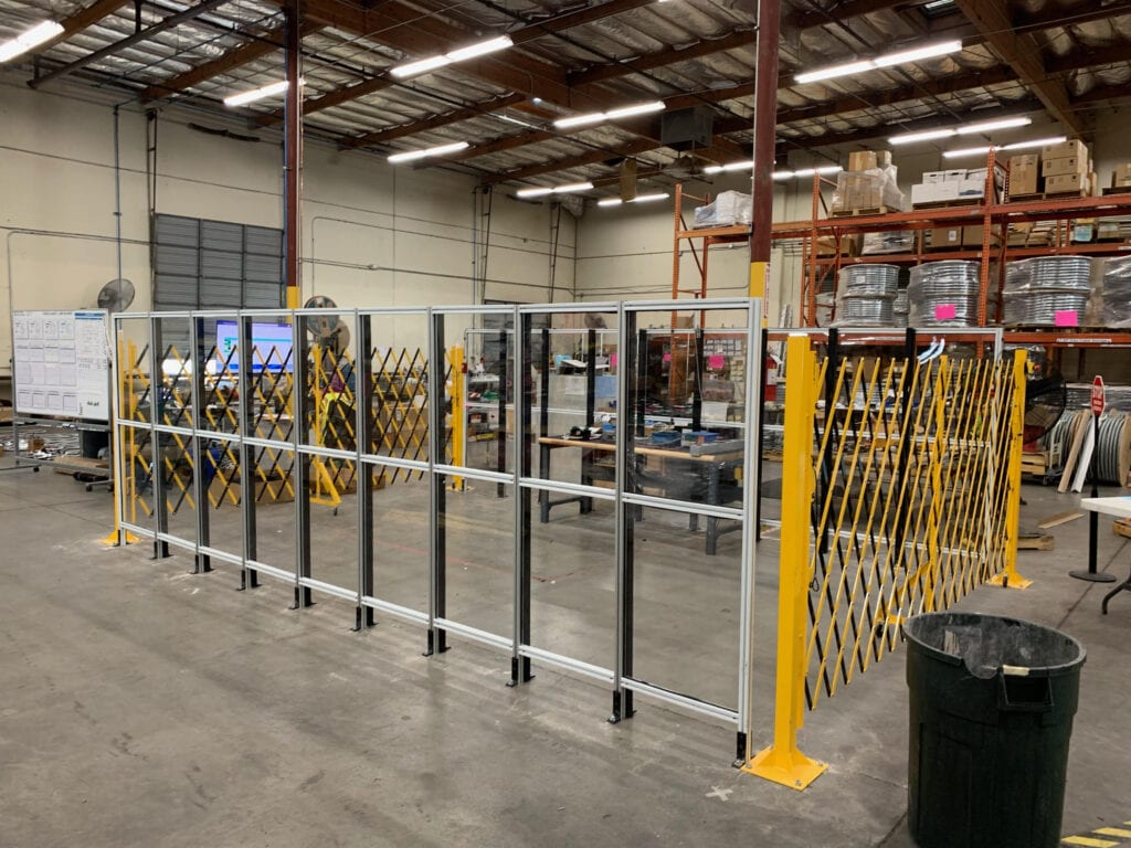 Custom machine guarding system